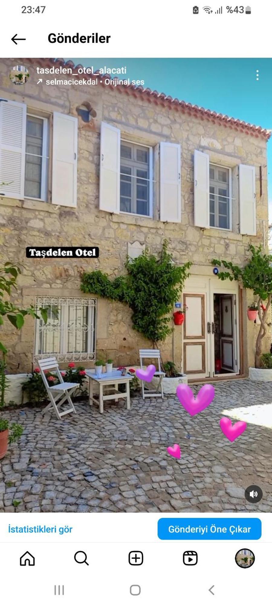 Tasdelen Hotel Alacati Exterior foto